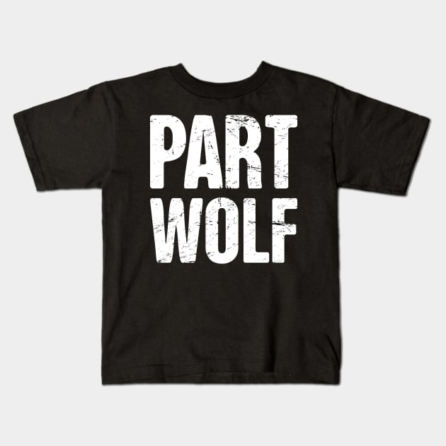 Otherkin Wolf Kids T-Shirt by MeatMan